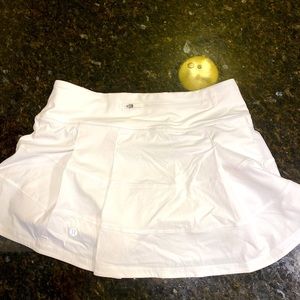 Brand new Lululemon Tennis Skirt/Shorts underneath